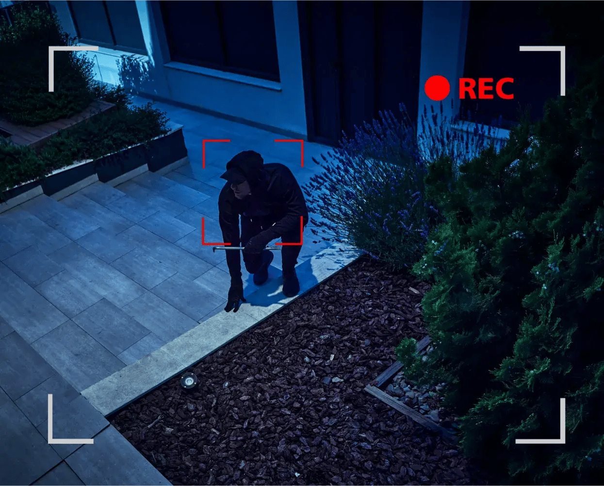 Capturing intruders on camera