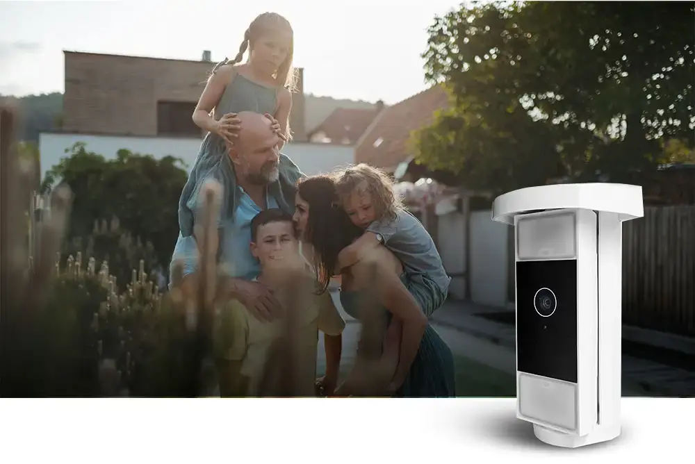 Outdoor camera motion detector: Protection starts outside